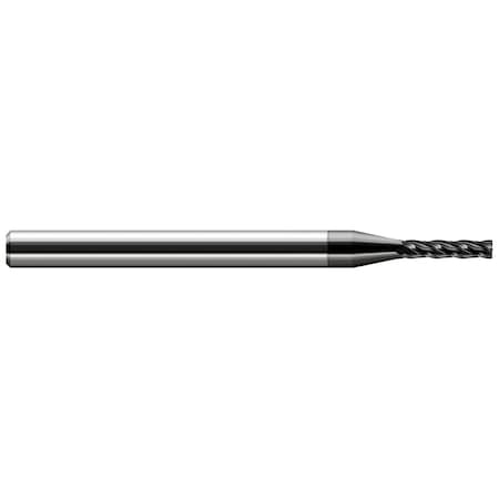 Harvey Tool Miniature End Mill - Corner Radius - Long Flute 932430-C4